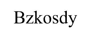 Trademark Logo BZKOSDY