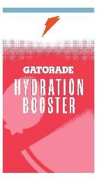  GATORADE HYDRATION BOOSTER