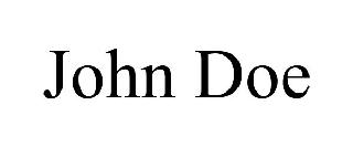 JOHN DOE