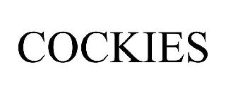 Trademark Logo COCKIES