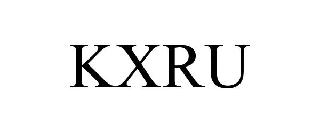 Trademark Logo KXRU
