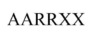 Trademark Logo AARRXX