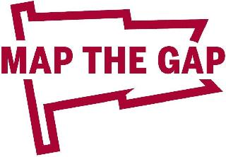 Trademark Logo MAP THE GAP