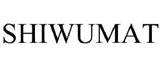 Trademark Logo SHIWUMAT