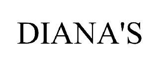 Trademark Logo DIANA'S