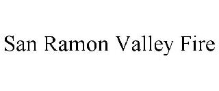 Trademark Logo SAN RAMON VALLEY FIRE