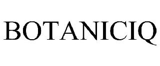 Trademark Logo BOTANICIQ