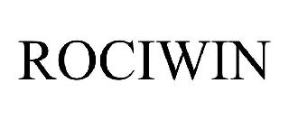 Trademark Logo ROCIWIN