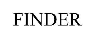 Trademark Logo FINDER