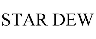 Trademark Logo STAR DEW