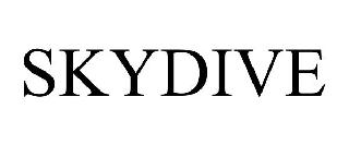 Trademark Logo SKYDIVE