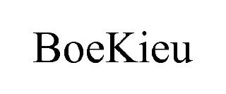 Trademark Logo BOEKIEU