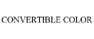 Trademark Logo CONVERTIBLE COLOR