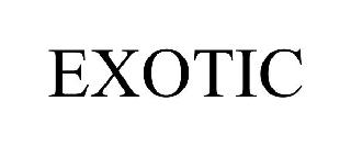 Trademark Logo EXOTIC