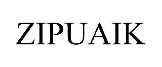 Trademark Logo ZIPUAIK