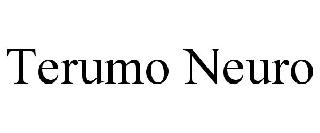 Trademark Logo TERUMO NEURO