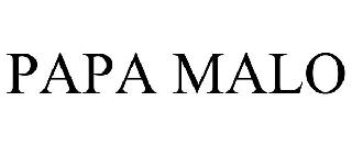 Trademark Logo PAPA MALO