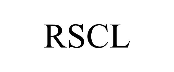 Trademark Logo RSCL