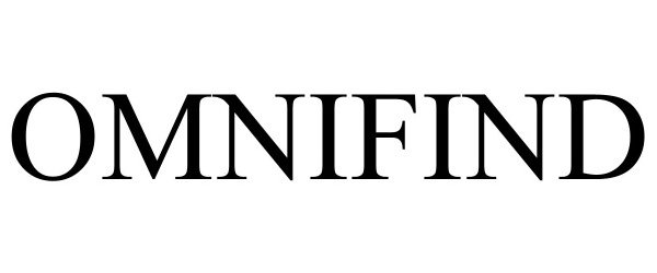 Trademark Logo OMNIFIND