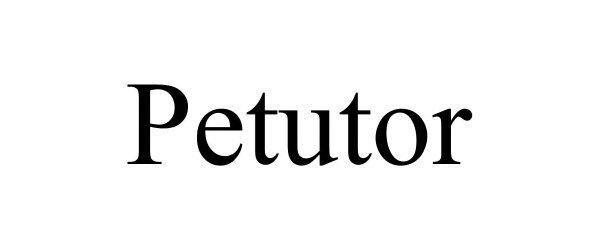 Trademark Logo PETUTOR
