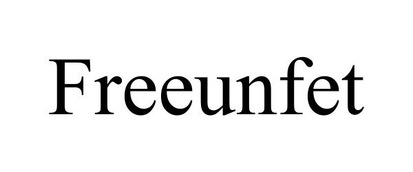 Trademark Logo FREEUNFET