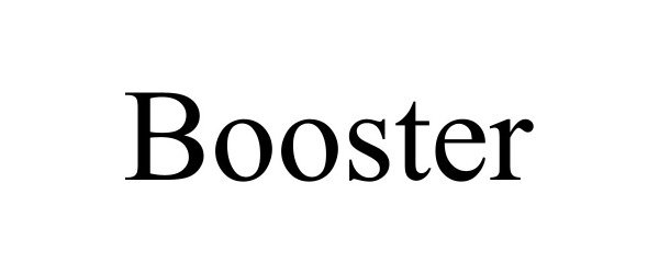 Trademark Logo BOOSTER