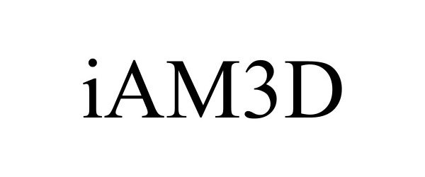 Trademark Logo IAM3D
