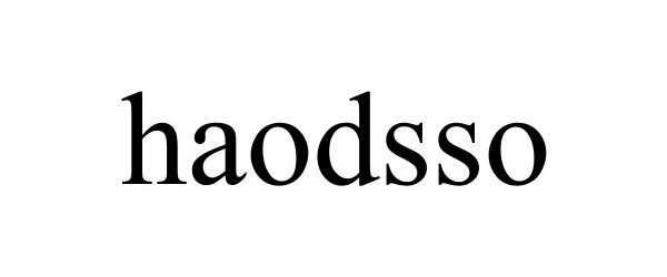  HAODSSO