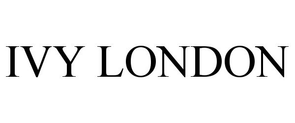 Trademark Logo IVY LONDON