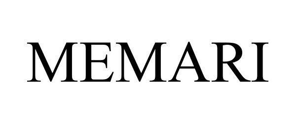 Trademark Logo MEMARI