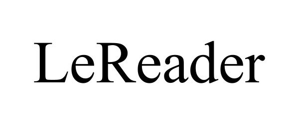 Trademark Logo LEREADER