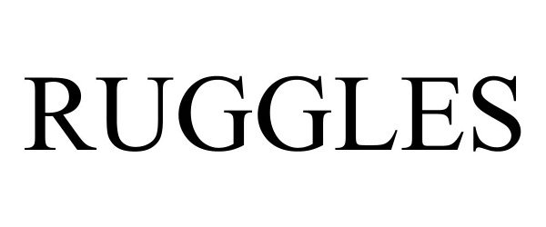 Trademark Logo RUGGLES