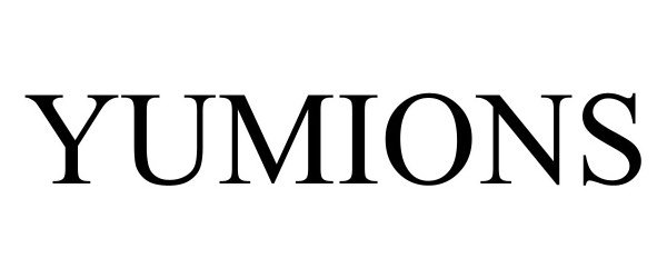 Trademark Logo YUMIONS