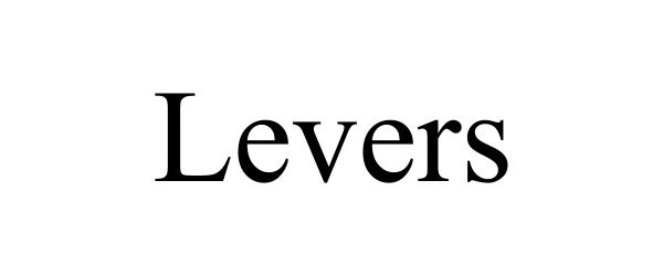 Trademark Logo LEVERS