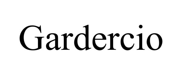 Trademark Logo GARDERCIO
