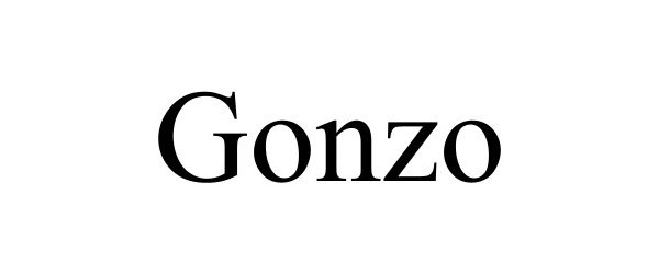 Trademark Logo GONZO