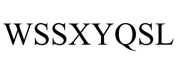  WSSXYQSL