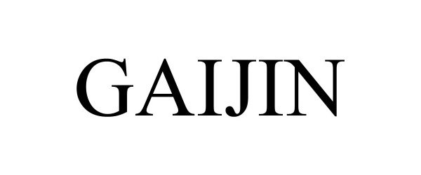 Trademark Logo GAIJIN