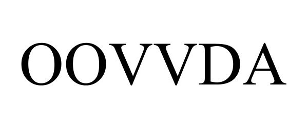 Trademark Logo OOVVDA