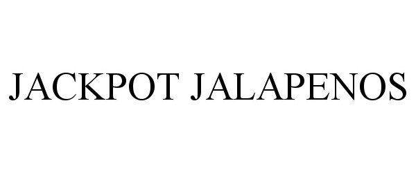 Trademark Logo JACKPOT JALAPENOS