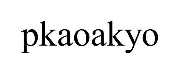  PKAOAKYO