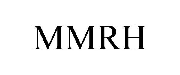 Trademark Logo MMRH