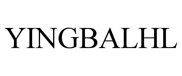 Trademark Logo YINGBALHL