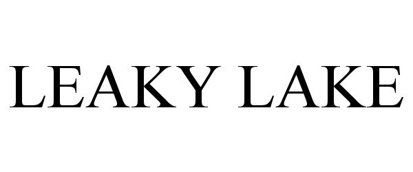Trademark Logo LEAKY LAKE