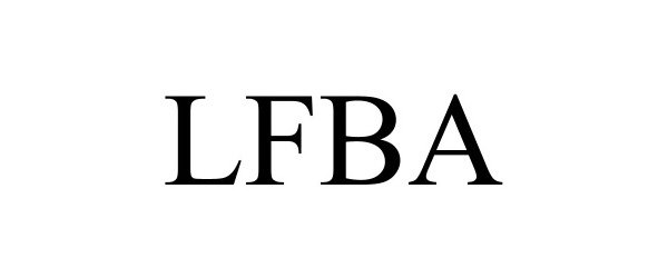 Trademark Logo LFBA