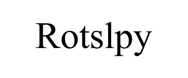  ROTSLPY