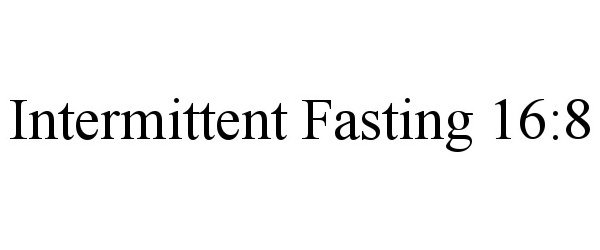  INTERMITTENT FASTING 16:8