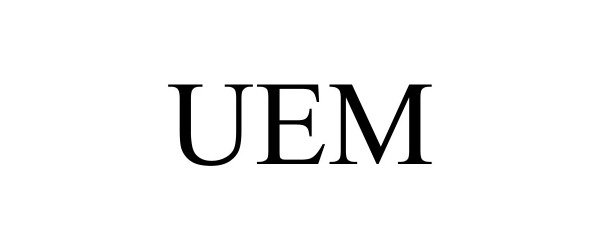 Trademark Logo UEM