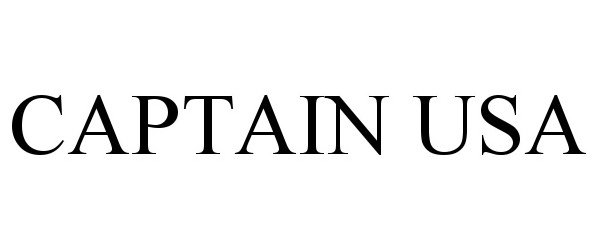 Trademark Logo CAPTAIN USA