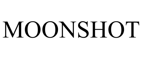 Trademark Logo MOONSHOT